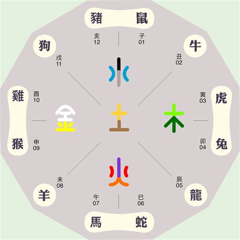 丑 屬性|十二地支五行属性